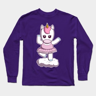 Ballerinicorn Long Sleeve T-Shirt